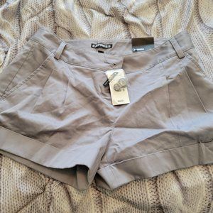 Express gray shorts
